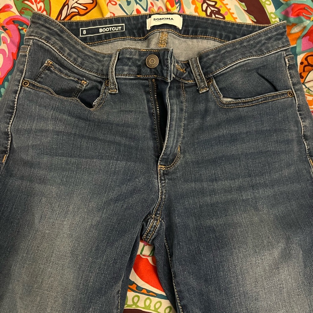 Sonoma Bootcut Jeans - Size 8